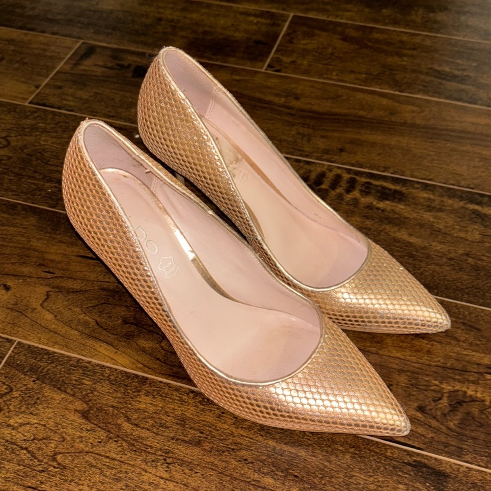 ALDO sparkle heels